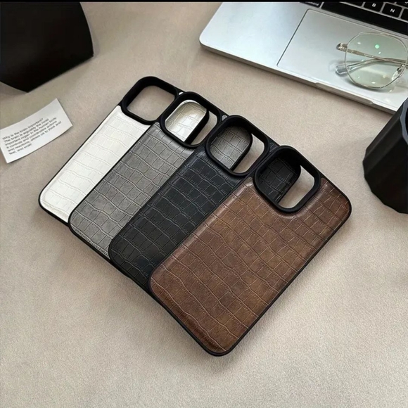 Crocodile Pattern Case For iPhone 14 Pro Max - BLACK-SALE - Picture 7 of 8